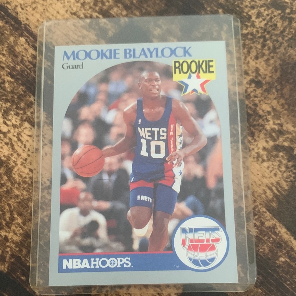 Vintage Mookie Blaylock Rookie Card